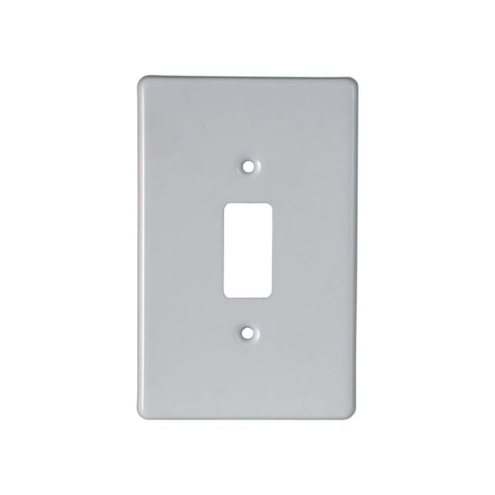 CRABTREE 1L SWITCH COVER PLATE 4X2