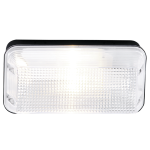 BULKHEAD 14W E27 B/STAR BLACK