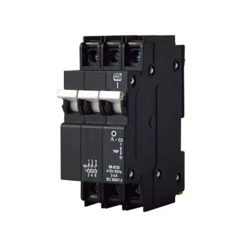CIRCUIT BREAKER 3 POLE CURVE 3 50A Qal38350
