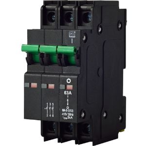 CIRCUIT BREAKER CBI 3 POLE 63A 3Ka 415V Qal30063