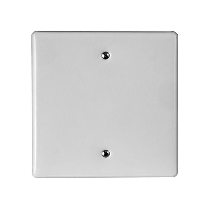 CRABTREE BLANK COVER PLATE WHITE 4X4