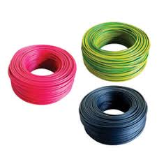 GP WIRE RED/BLACK/GREEN&YELLOW 6MM/M