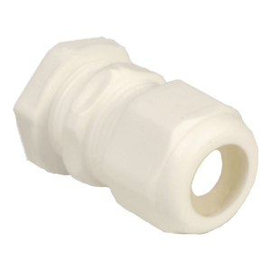GLAND PVC NO-1 SCREW ON WHITE/5
