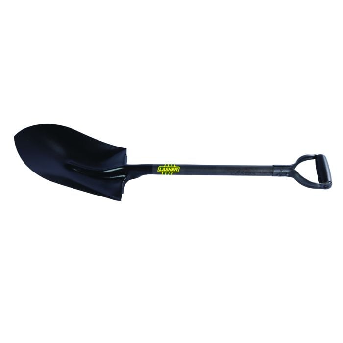 Lasher Round Nose Steel Shaft Shovel Fg00415