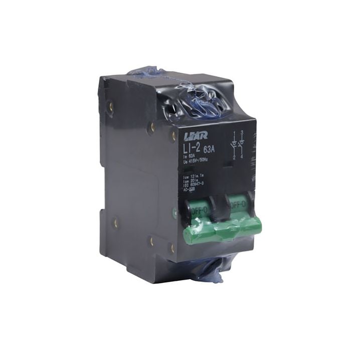 Lear 2-Pole 63A Isolator Bli2-63A