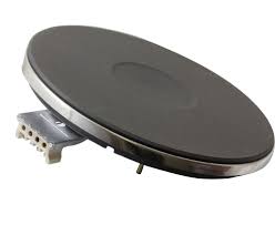 E.G.O 10" Universal Solid Plate (220Mm, 2000W, 22Mm Chrome Trim) 25.22453.199Sp